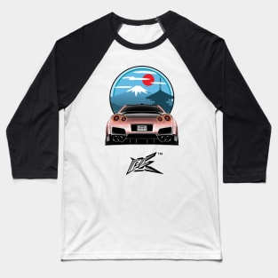 nissan r35 gtr peach Baseball T-Shirt